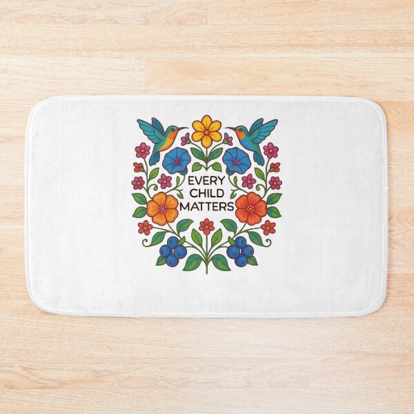 Item preview, Every Child Matters Native Owned Floral Hummingbird Tribute designed and sold by Mind-Drift.