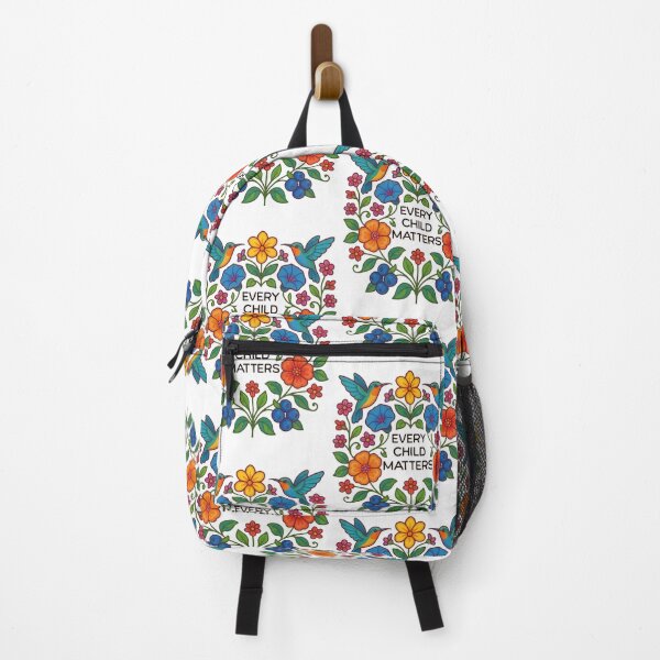 Item preview, Every Child Matters Native Owned Floral Hummingbird Tribute designed and sold by Mind-Drift.