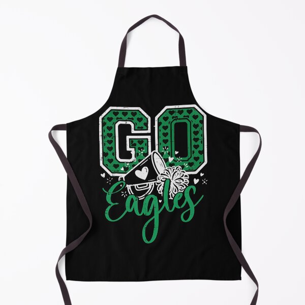 Item preview, Go Eagles Green Football Fan Spirit Hearts designed and sold by Glow-Paw-Studio.