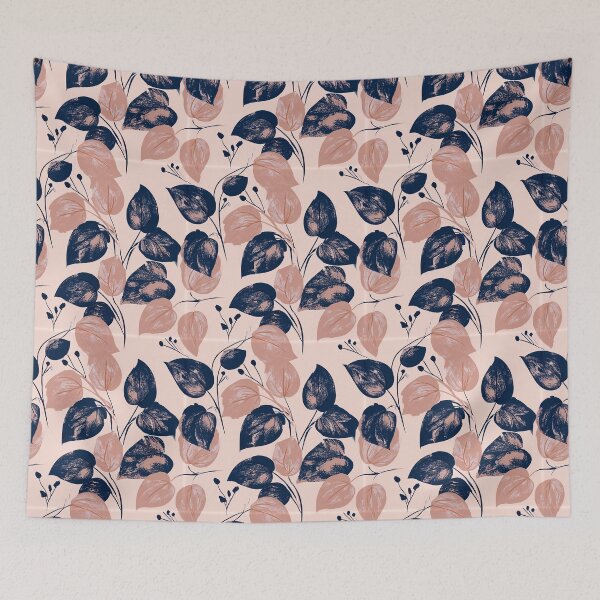 Item preview, Classic Pothos Texture  - Flower Bouquet Pattern - Bridal Shower Gifts designed and sold by RoyalStarsPatts.