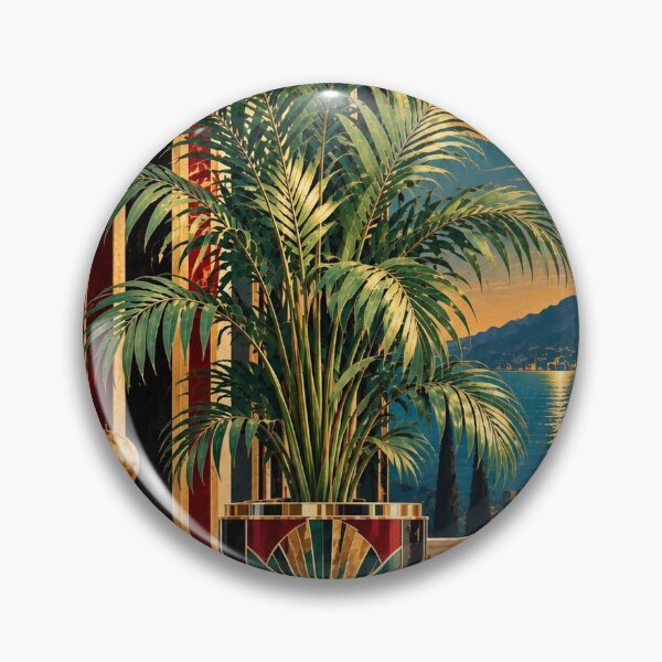 Item preview, Art deco indoor palm  designed and sold by saranagliccuris.