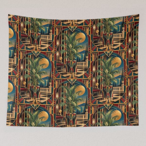 Item preview, Art deco indoor palm  designed and sold by saranagliccuris.