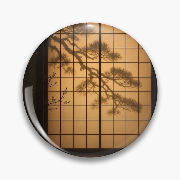 Item preview, Shoji and Pine — Light Through Paper designed and sold by HikariKageArt.