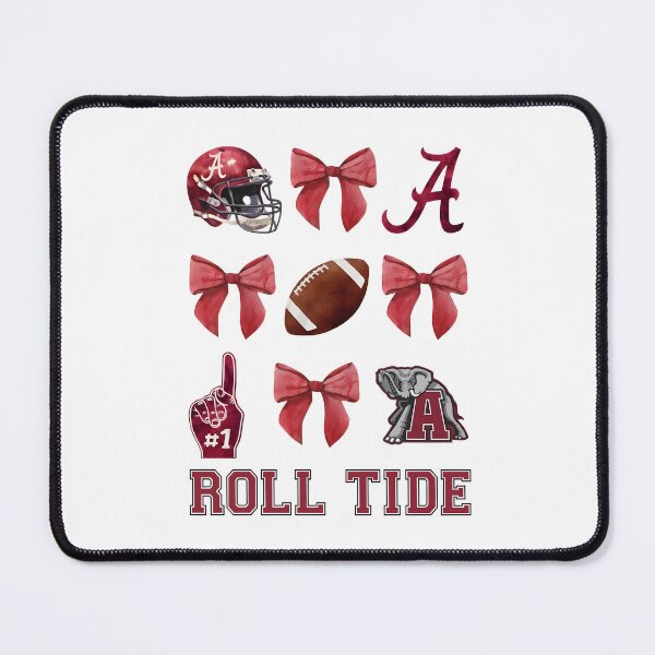 Item preview, Alabama Football Roll Tide Bow Football Fan designed and sold by OddPopARt.
