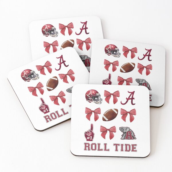 Item preview, Alabama Football Roll Tide Bow Football Fan designed and sold by OddPopARt.