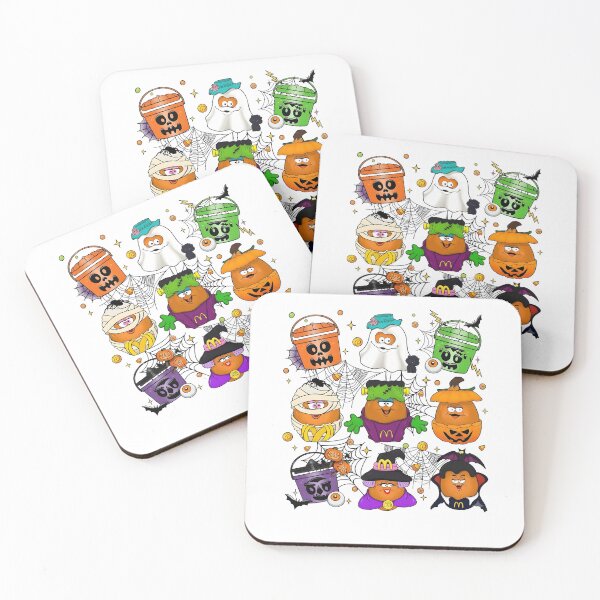 Item preview, Halloween Fast Food Monsters Cartoon Spooky Celebration designed and sold by Mind-Drift.