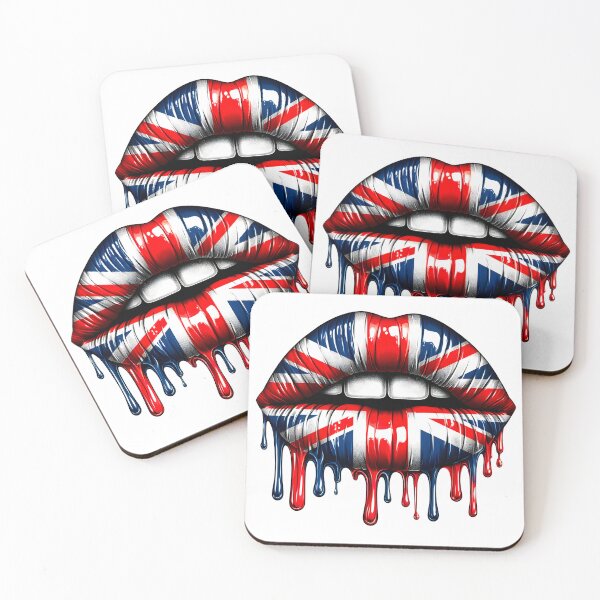 Item preview, British Union Jack Lips designed and sold by ARTAFACT.