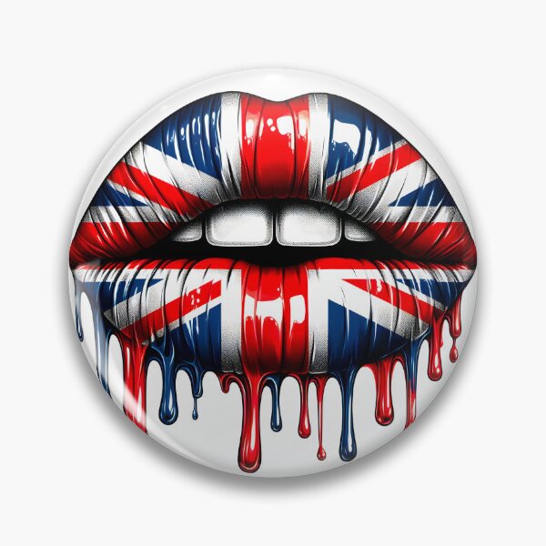 Item preview, British Union Jack Lips designed and sold by ARTAFACT.