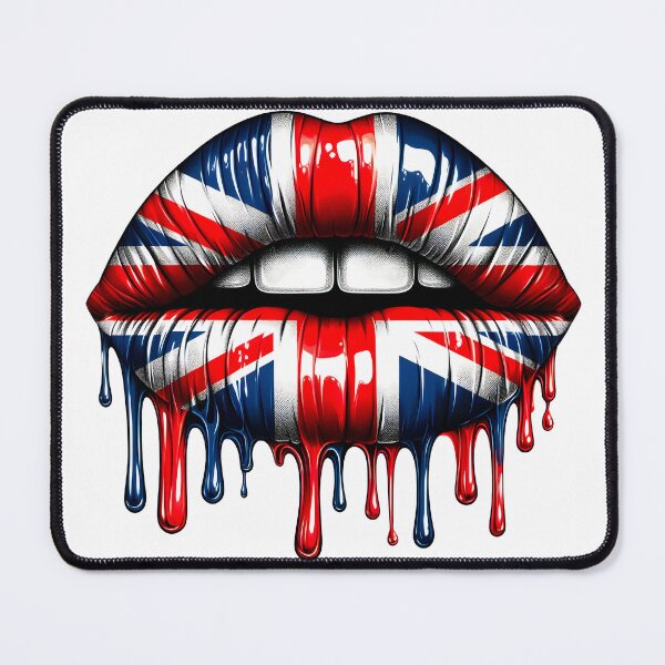 Item preview, British Union Jack Lips designed and sold by ARTAFACT.