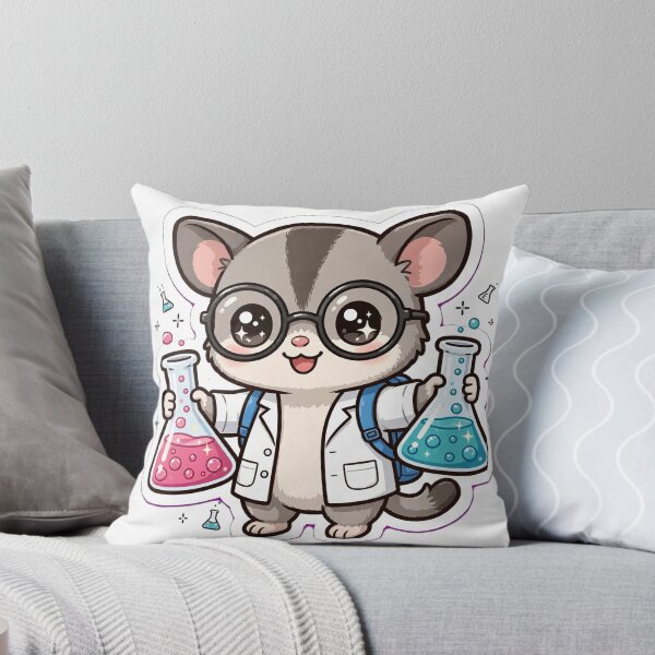Item preview, Kawaii Sugar Glider Science Lab Flasks designed and sold by Wildlife-Walk.