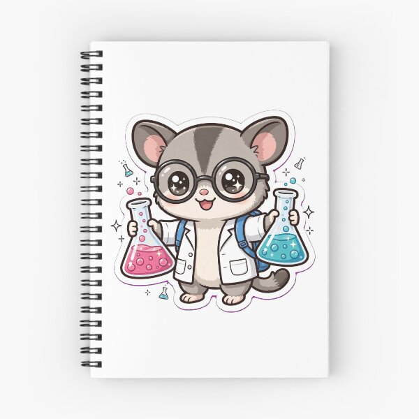 Item preview, Kawaii Sugar Glider Science Lab Flasks designed and sold by Wildlife-Walk.