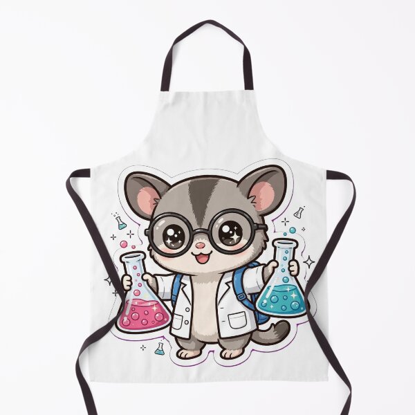 Item preview, Kawaii Sugar Glider Science Lab Flasks designed and sold by Wildlife-Walk.