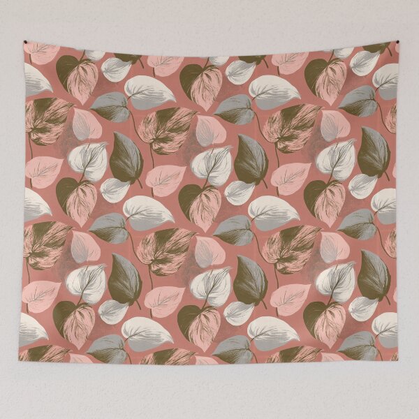 Item preview, Fragrant Pothos Texture - Tropical Flower Pattern - Christmas Gift Ideas designed and sold by RoyalStarsPatts.