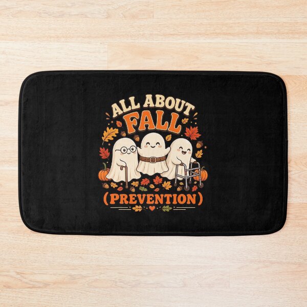 Item preview, All About Fall Prevention Funny Ghosts Halloween Humor designed and sold by Glow-Paw-Studio.