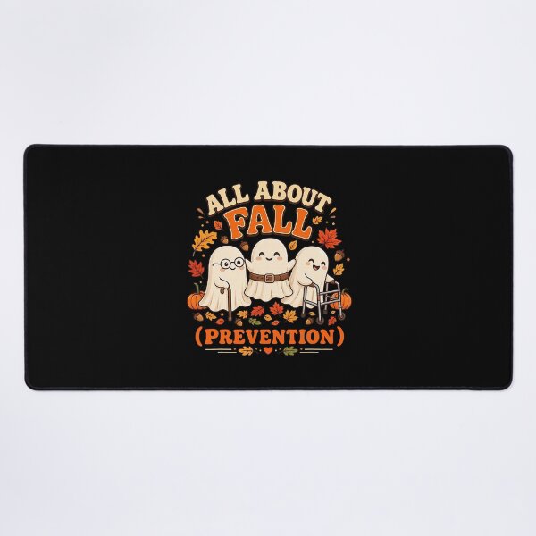 Item preview, All About Fall Prevention Funny Ghosts Halloween Humor designed and sold by Glow-Paw-Studio.