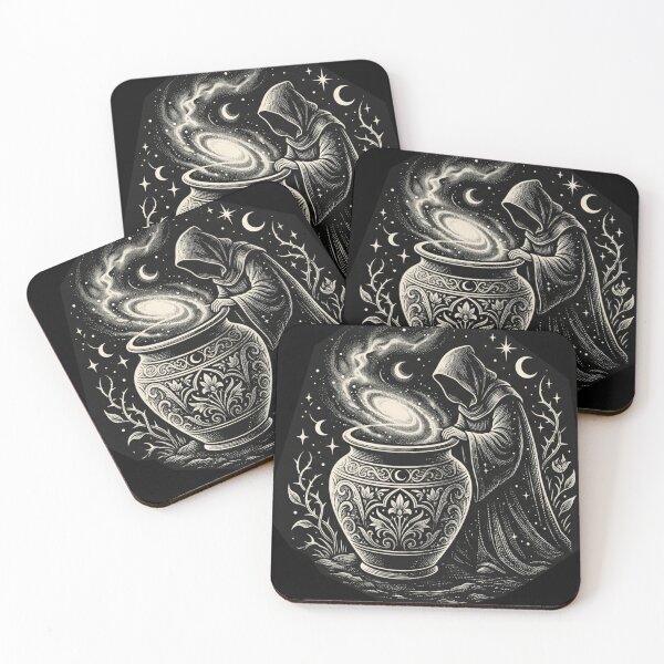 Item preview, goth pottery - star gazer designed and sold by mnkyride.