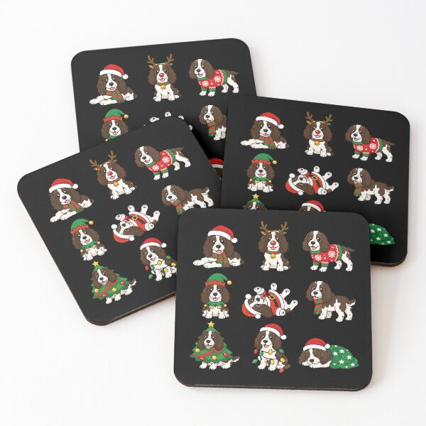 Item preview, Funny English Springer Spaniel Dog Christmas Holiday Xmas Mom Dad designed and sold by rafaeltto.