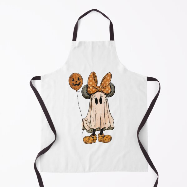 Item preview, Halloween Ghost Girl with Pumpkin Balloon and Bow designed and sold by OddPopARt.