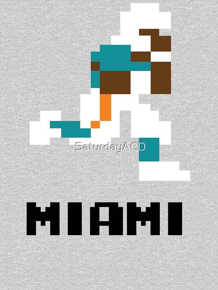 Ryan Tannehill MIAMI DOLPHINS PIXEL ART 3 Youth T-Shirt