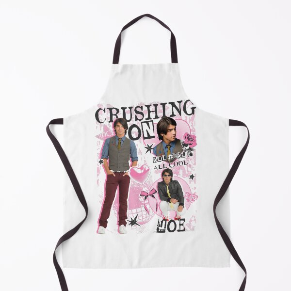 Item preview, Crushing on Joe Jonas Pink Pop Music Collage designed and sold by Glow-Paw-Studio.