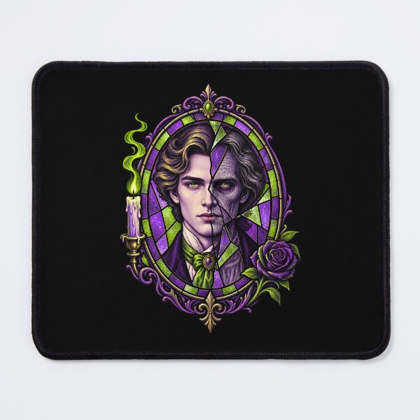 Item preview, Dorian Gray in a Shattered Violet Mirror designed and sold by Fenay Designs.