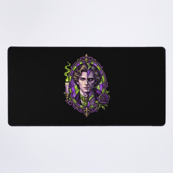 Item preview, Dorian Gray in a Shattered Violet Mirror designed and sold by Fenay Designs.