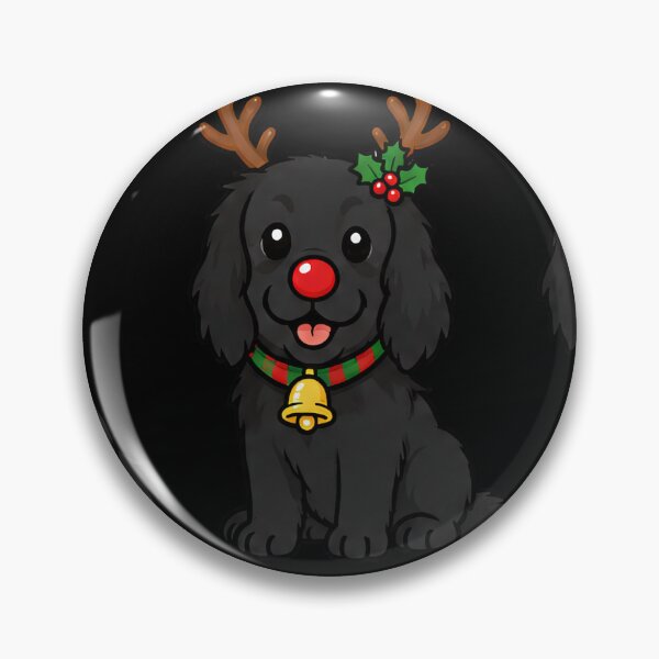 Item preview, Funny Flat-Coated Retriever Dog Christmas Holiday Xmas Mom Dad designed and sold by rafaeltto.