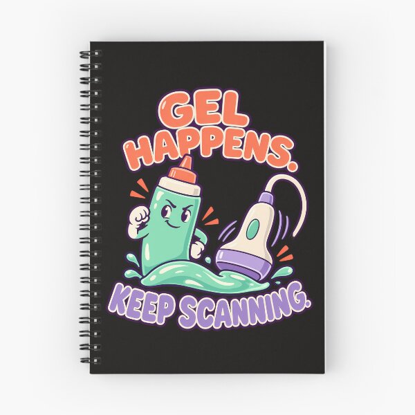 Item preview, Gel Happens Keep Scanning – Funny Ultrasound Technician designed and sold by MiSuPa Studio.