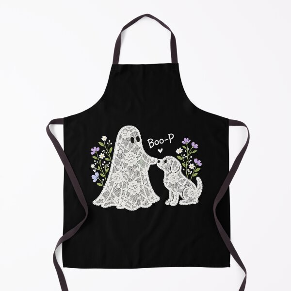 Item preview, Boo-P Floral Ghost and Dog Halloween Humor designed and sold by Glow-Paw-Studio.