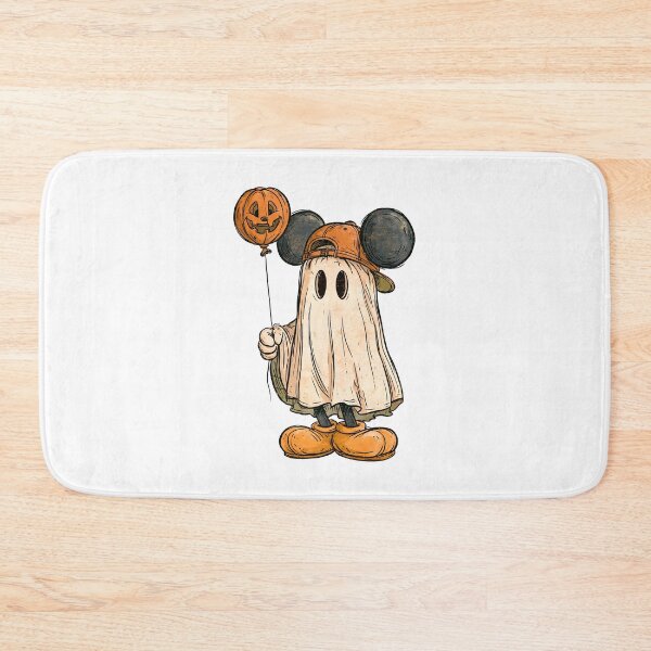 Item preview, Halloween Ghost Mouse Pumpkin Balloon Spooky Costume Character designed and sold by OddPopARt.