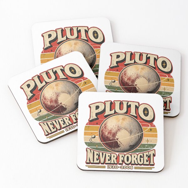 Item preview, Pluto Never Forget 1930–2006 – Vintage Retro Space Planet Design designed and sold by WILLIAMS-BR.