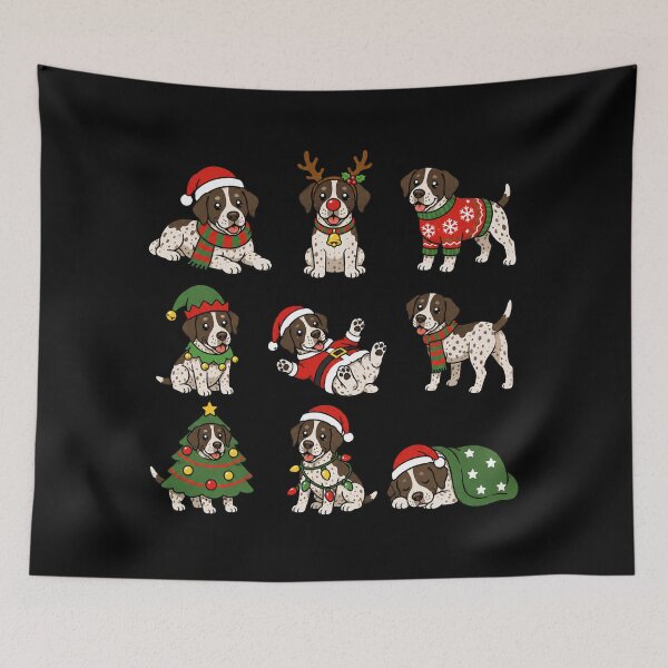 Item preview, Funny German Shorthaired Pointer Dog Christmas Holiday Xmas Mom Dad designed and sold by rafaeltto.