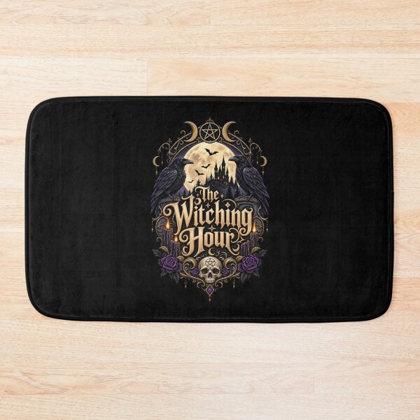 Item preview, The Witching Hour – Gothic Moon Ravens and Occult Halloween Design designed and sold by RockitBaby.