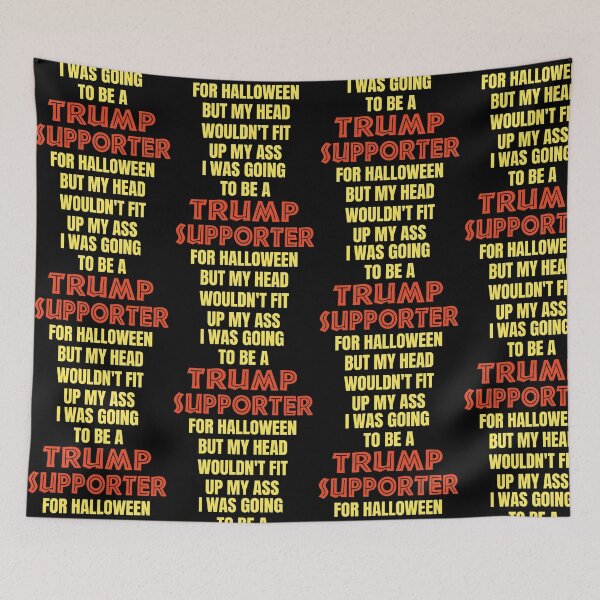 Item preview, I Was Going to Be a Trump Supporter Halloween designed and sold by Mind-Drift.