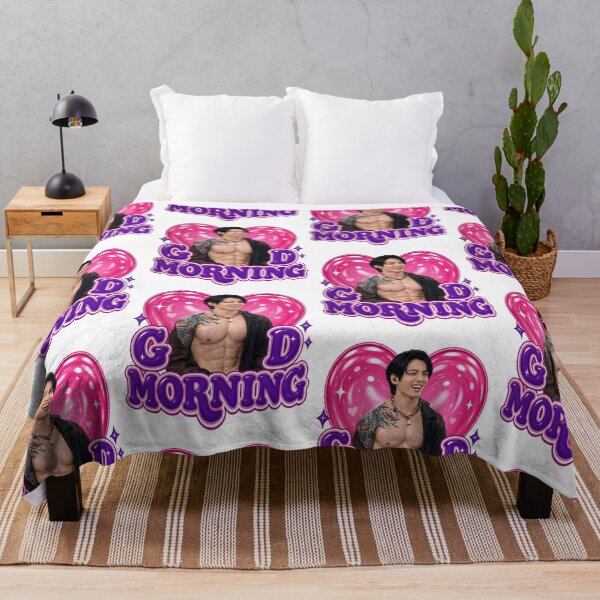 Item preview, Good Morning K-Pop Heart Lover Gift designed and sold by OddPopARt.