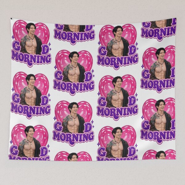 Item preview, Good Morning K-Pop Heart Lover Gift designed and sold by OddPopARt.