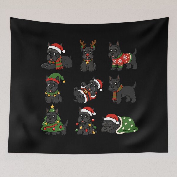 Item preview, Funny Giant Schnauzer Dog Christmas Holiday Xmas Mom Dad designed and sold by rafaeltto.