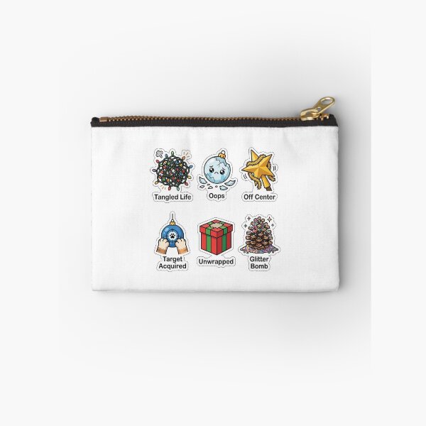 Item preview, Chaos Christmas Tree Decor Sticker Pack - Funny Holiday Accidents Set designed and sold by SimpleP.