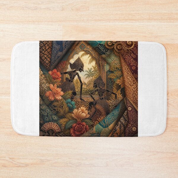 Item preview, Javanese Batik Wayang Epic Battle of Fate designed and sold by ChotipahArt.