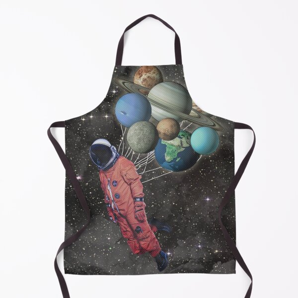 Item preview, Astronaut Planet Balloons - Space Art designed and sold by RaeCreations.