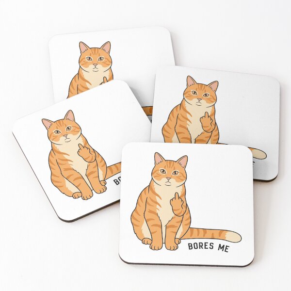 Item preview, Your AI Slop Bores Me Funny Orange Cat Talk To My Paw Sarcastic Sticker designed and sold by Jullie999.