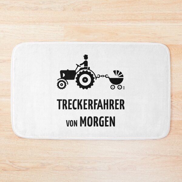 Artikelvorschau, Treckerfahrer Von Morgen (Bauer, Trecker & Kinderwagen / Black) entworfen und verkauft von Roderix.