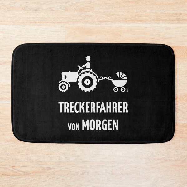 Artikelvorschau, Treckerfahrer Von Morgen (Bauer, Trecker & Kinderwagen / White) entworfen und verkauft von Roderix.