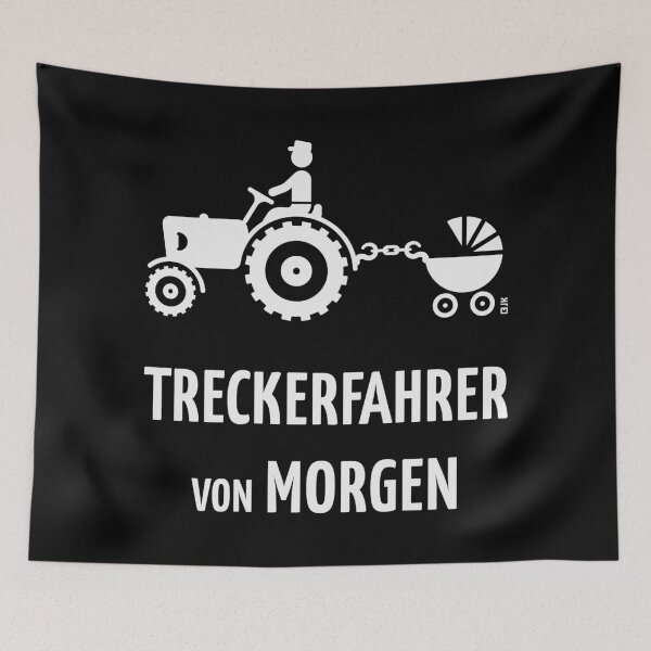 Item preview, Tractor Driver of Tomorrow (Farmer, Tractor & Stroller / White) designed and sold by Roderix.