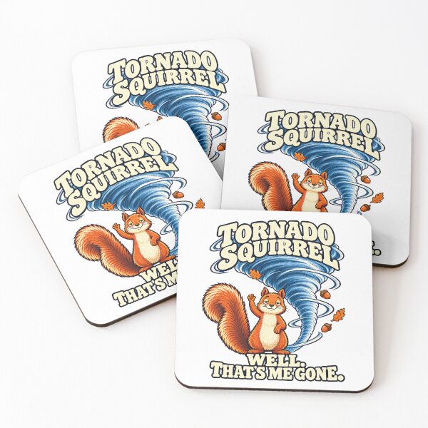 Item preview, Tornado Squirrel – Well, That’s Me Gone designed and sold by Chaostique.