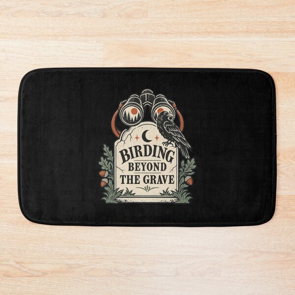 Item preview, Birding Beyond the Grave Raven Badge designed and sold by AMICO77.