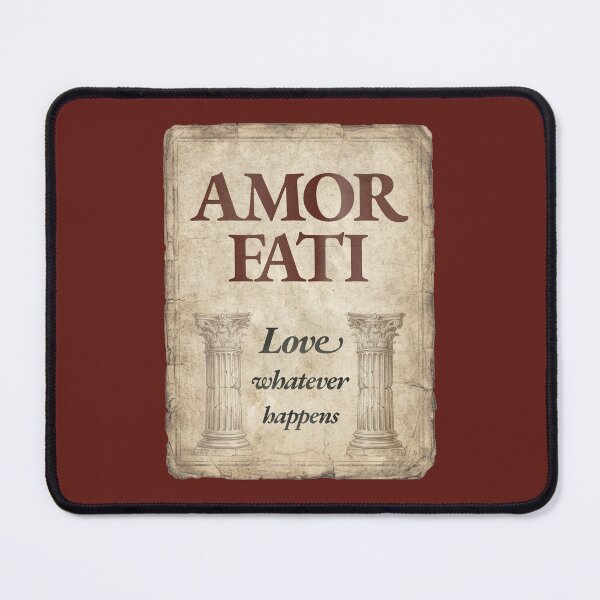 Item preview, Amor Fati - Vintage Distressed Stoic Quote - Roman Red Version designed and sold by Stoic Core.