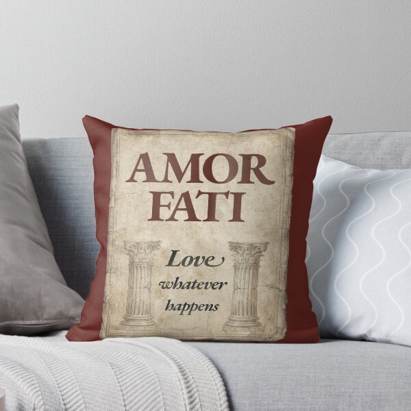 Item preview, Amor Fati - Vintage Distressed Stoic Quote - Roman Red Version designed and sold by Stoic Core.