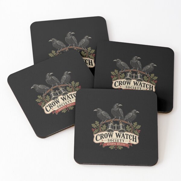 Item preview, Crow Watch Society Observe Quietly designed and sold by AMICO77.