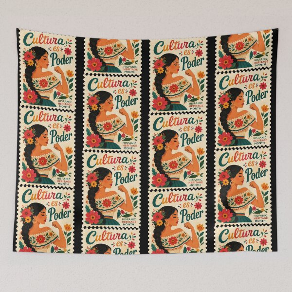 Item preview, Cultura Es Poder Latina Empowerment Hispanic Heritage designed and sold by Glow-Paw-Studio.